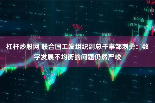 杠杆炒股网 联合国工发组织副总干事邹刺勇：数字发展不均衡的问题仍然严峻